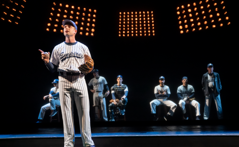 Patrick J. Adams, cast, ‘Take Me Out’ - Credit: Joan Marcus