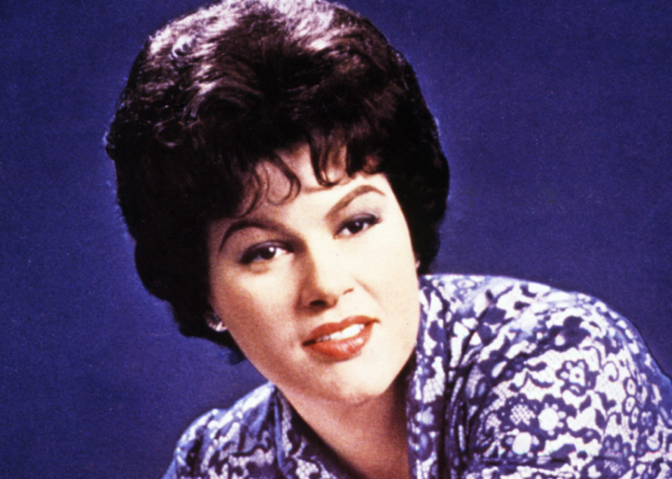 Portrait of Patsy Cline.