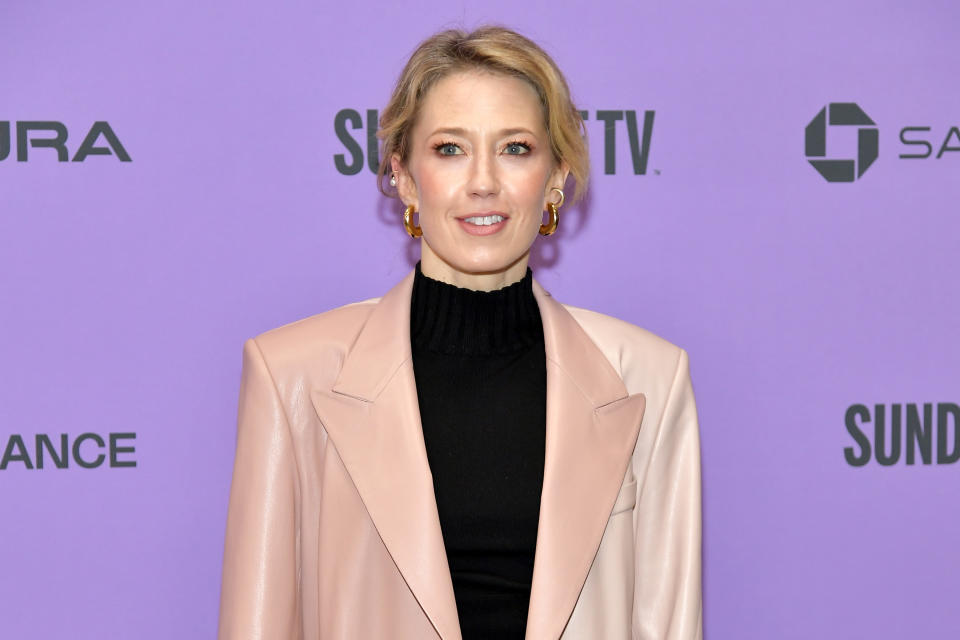 PARK CITY, UTAH - JANUARY 26: Carrie Coon attends the 2020 Sundance Film Festival - "The Nest" Premiere at Eccles Center Theatre on January 26, 2020 in Park City, Utah. (Photo by Neilson Barnard/Getty Images)