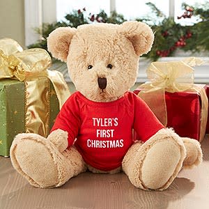 First Christmas Personalized Teddy Bear (Personalization Mall)