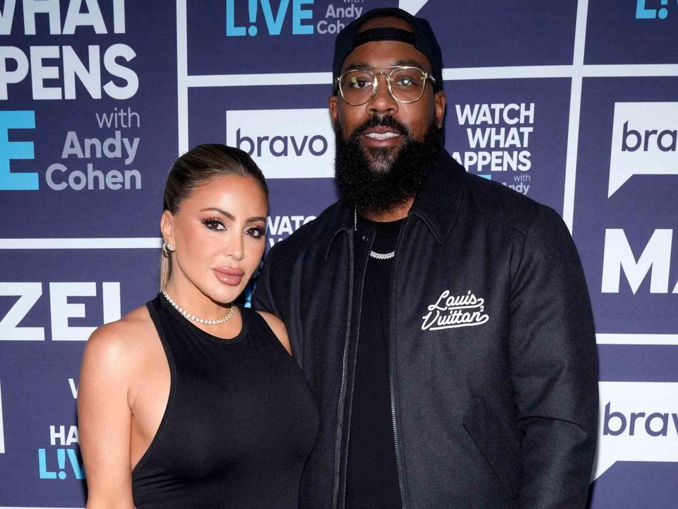 <p>Charles Sykes/Bravo/Getty</p> Larsa Pippen and Marcus Jordan 