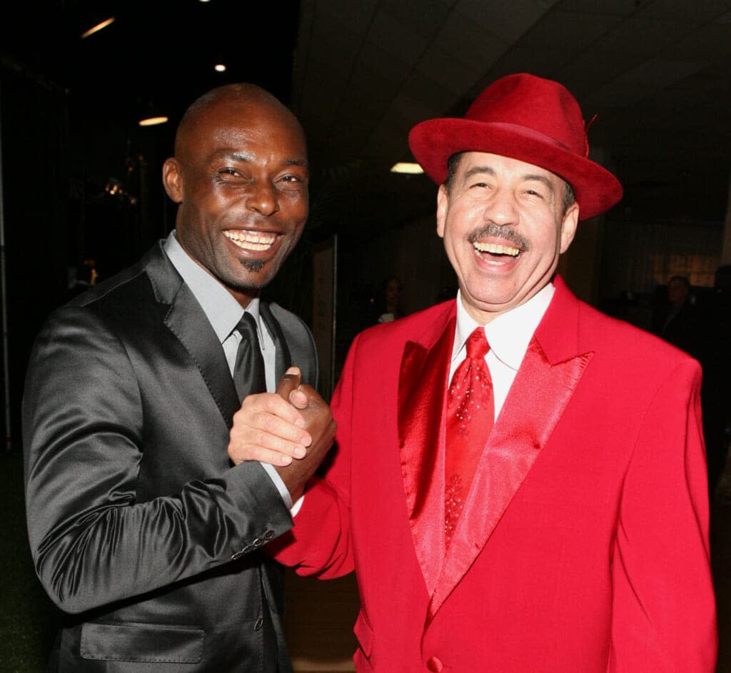 ***EXCLUSIVE ACCESS*** backstage at the 39th NAACP Image Awards held at the Shrine Auditorium on February 14, 2008 in Los Angeles, California.