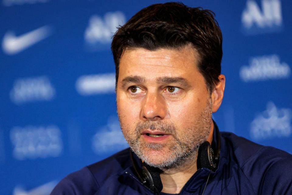 Pochettino was sacked by PSG and then overlooked as Manchester United opted for Erik ten Hag (AFP via Getty Images)