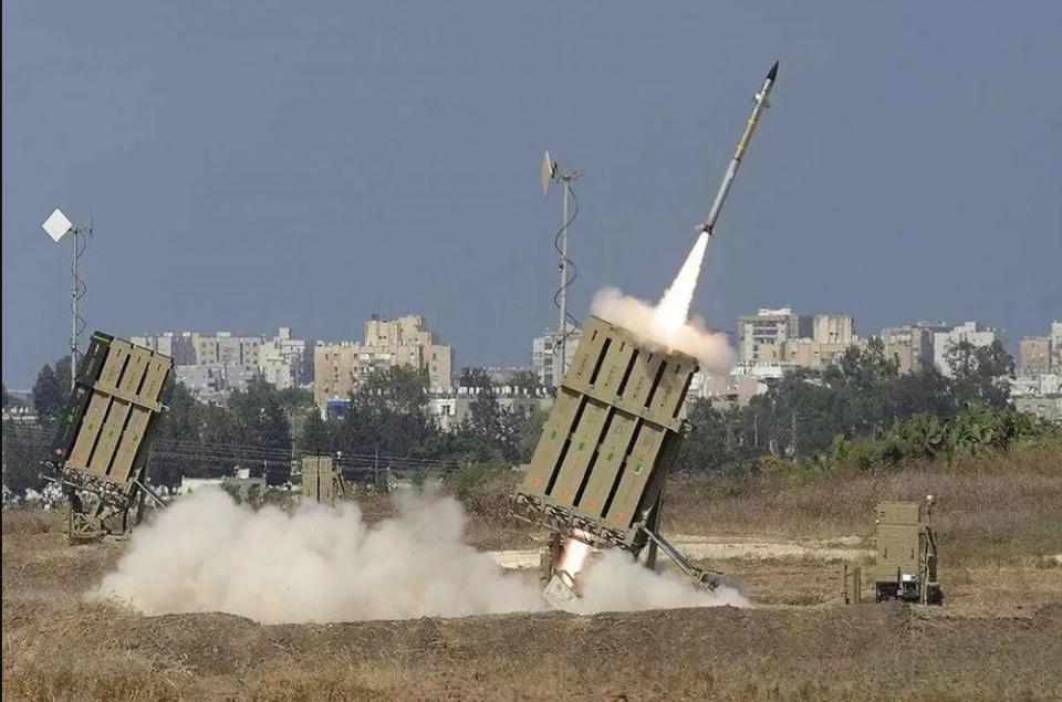 以色列的鐵穹飛彈防禦系。   圖：翻攝自澎派新聞