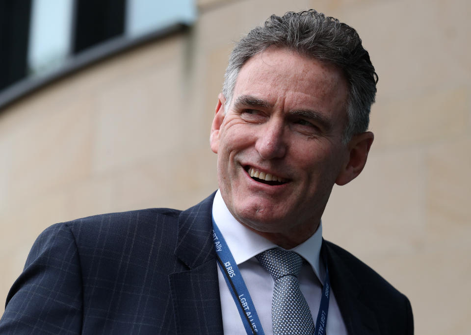 RBS Chief Executive Ross McEwan arrives for the Royal Bank of Scotland AGM arrive for the Royal Bank of Scotland annual general meeting at RBS Headquarters in Gogarburn, Edinburgh. (Photo by Andrew Milligan/PA Images via Getty Images)