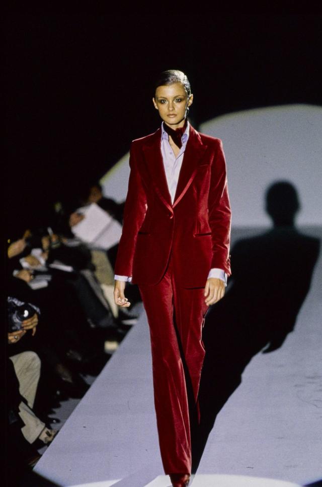 Tom Ford Remakes That Iconic '90s Red Velvet Suit