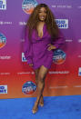 Mickey Guyton arrives at day two of the Bud Light Super Bowl Music Fest on Friday, Feb. 11, 2022, at Crypto.com Arena in Los Angeles. (AP Photo/Chris Pizzello)
