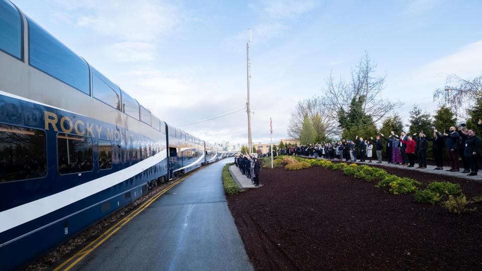 Rocky Mountaineer train