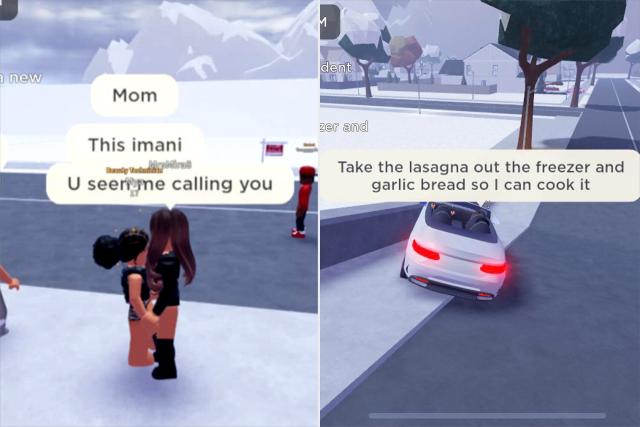 Mom Finds Daughter, 11, on Roblox After She Didn't Answer the Phone — to  Tell Her to Defrost Lasagna