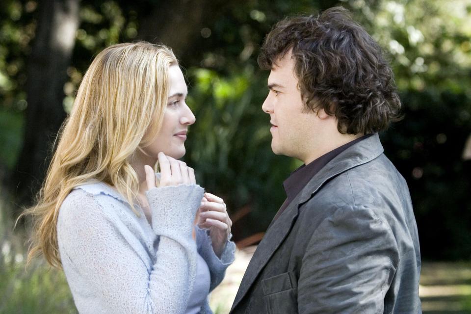 Kate Winslet, Jack Black The Holiday - 2006 Director: Nancy Meyers Sony Pictures USA Scene Still Special Interest The Perfect Holiday