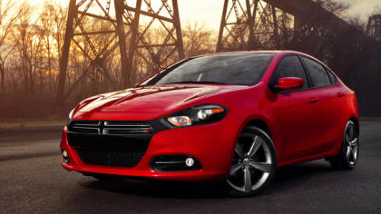The Dodge Dart, debuting at the Detroit Auto Show.