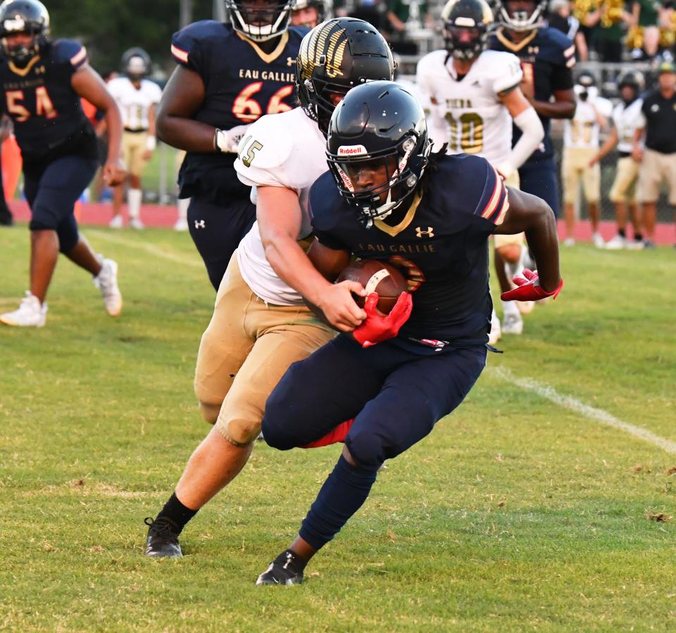 Viera at Eau Gallie for preseason Kickoff Classic football.