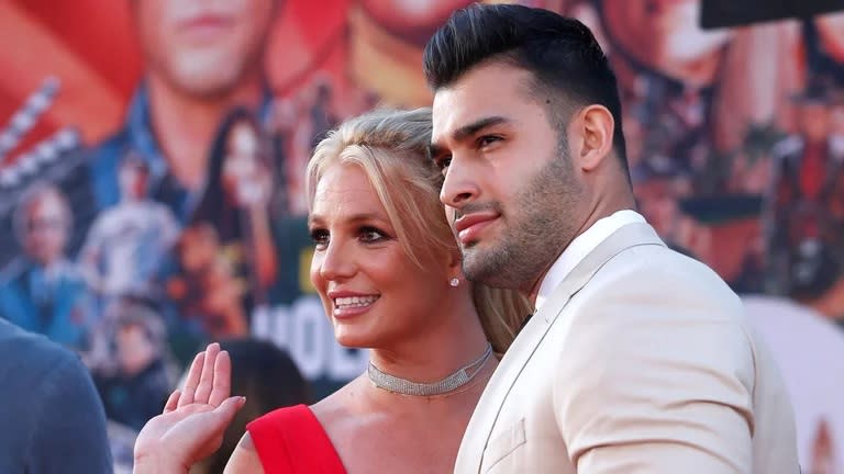 Sam Asghari y  Britney Spears / Cortesía 