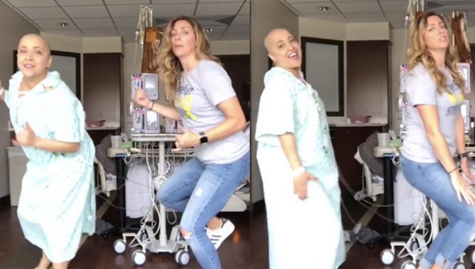 <p>Ana Alecia Ayala, de 32 años, se convirtió en una inspiración y ejemplo de fortaleza para muchas personas. En una sesión de quimioterapia, grabó un video donde bailaba junto a una amiga y lo publicó en Instagram con el mensaje: “Queremos demostrarle al mundo que el baile y la risa son la mejor medicina”. </p>