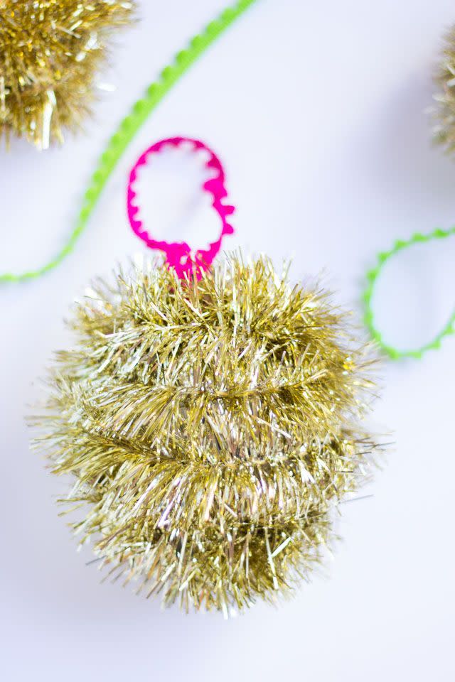 Tinsel Garland Ornaments