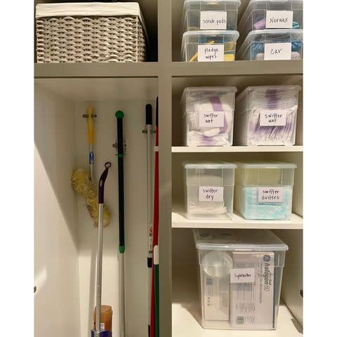 How To Store Brooms And Mops Without A Closet