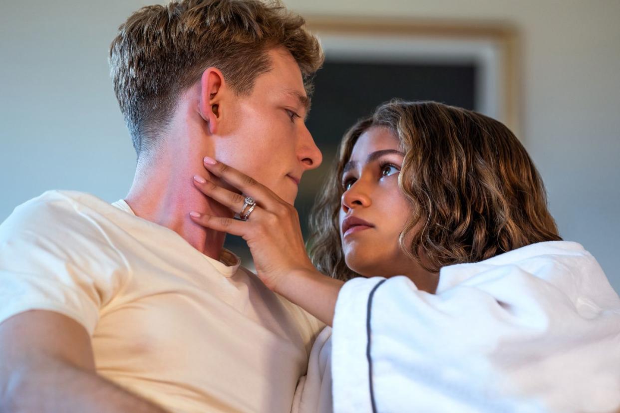 mike faist stars as art and zendaya as tashi, challengers