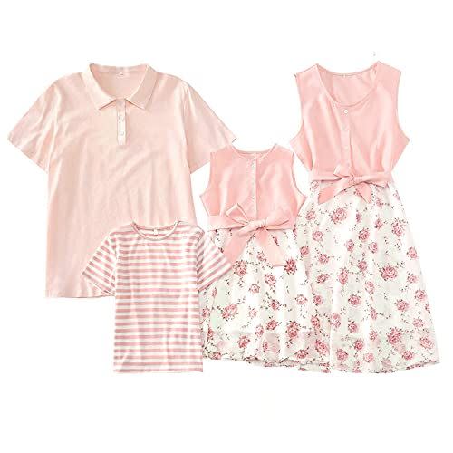 3) Pink Matching Outfits