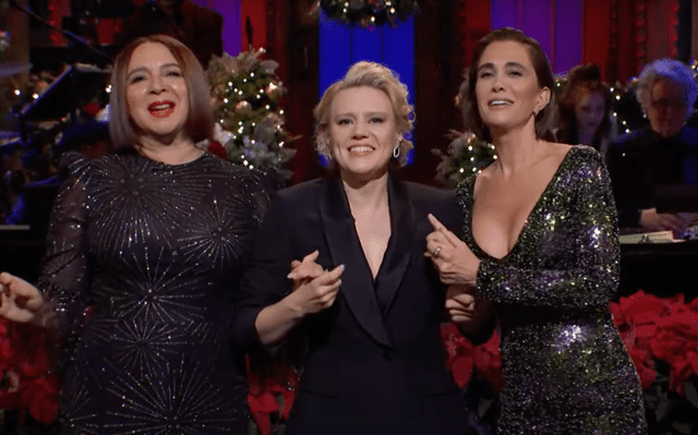 <p>NBC</p> Maya Rudolph, Kate McKinnon, Kristen Wiig on 'SNL'