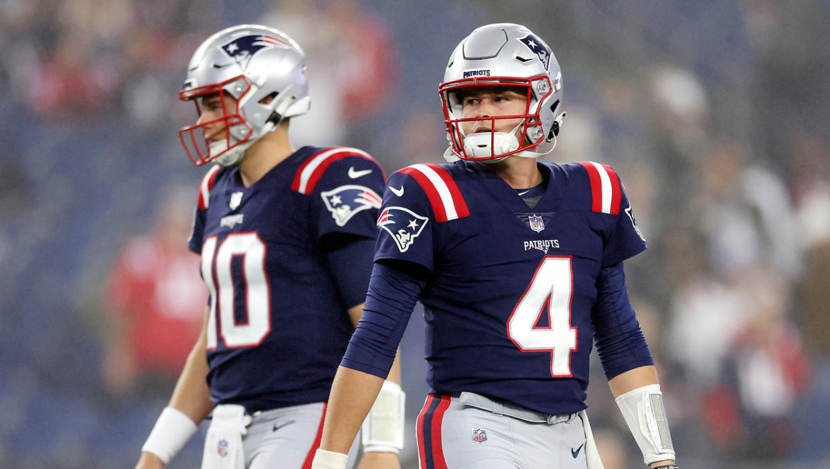 Brian Hoyer injured, Bailey Zappe in at quarterback for Patriots - NBC  Sports