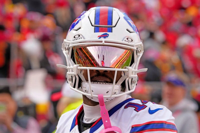 Buffalo Bills wide receiver Stefon Diggs caught seven passes for 87 yards in a win over the Miami Dolphins on Sunday in Miami Gardens, Fla. File Photo by Jon Robichaud/UPI