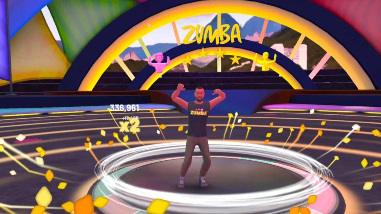  Zumba on FitXR. 