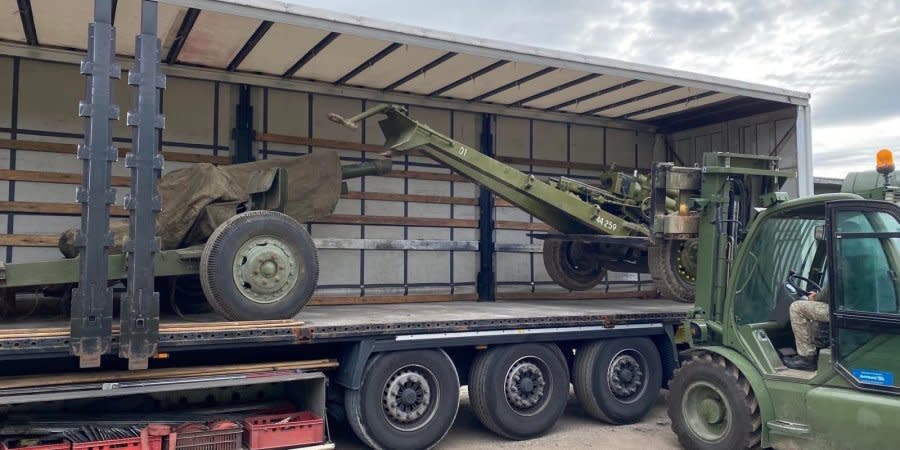 Lithuanian 105-mm howitzers for Ukraine