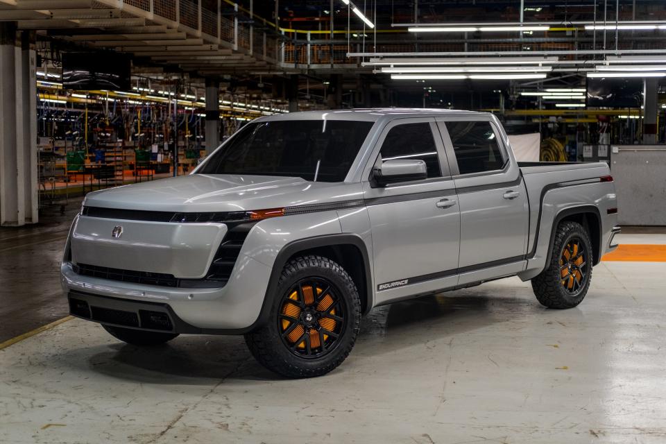 Endurance electric pickup truck by Lordstown Motors