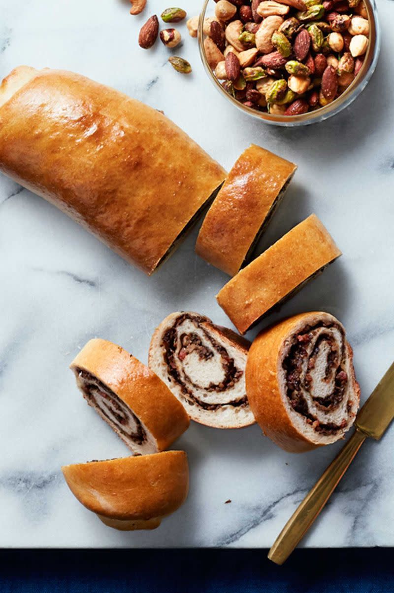 Mushroom and Herb Stromboli