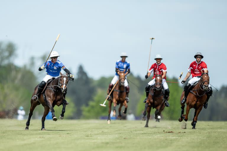 Pablo Mac Donough y Juan Martín Nero debutaron en Murus Sanctus, que derrotó por 13-3 al La Irenita de Segundo Bocchino y Santiago Loza.