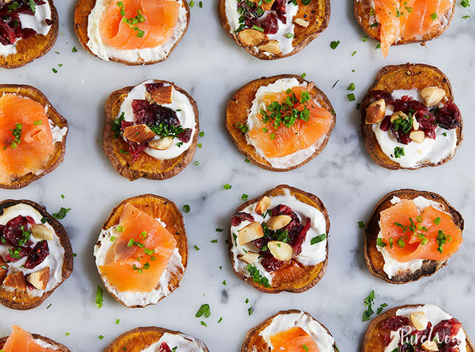 Sweet Potato Crostini