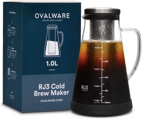 The Ovalware RJ3 cold brew maker