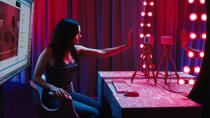 <p> Imagine if you tried to log in to your digital presence one day, to find that not only were you locked out, but someone else, an impostor, had taken over your online identity. CAM revolves around that scenario, following the life of a girl named Lola (Madeline Brewer) who makes a living as a webcam model on a popular live girls site, racking up tokens and likes from her devout followers. Her hopes of hitting the site’s top ten are dashed when she wakes one morning to discover her profile has been taken over… by an exact copy of herself. </p> <p> CAM is the extended Black Mirror episode you never knew you wanted. Brewer, who you’ll recognise from Orange is the New Black – or mistake for Anna Faris – is terrific as the terrified Lola, aware that something is drastically wrong and keen to uncover the truth. And this has some killer twists and turns as she delves deeper into the site’s seedy backstory. </p>