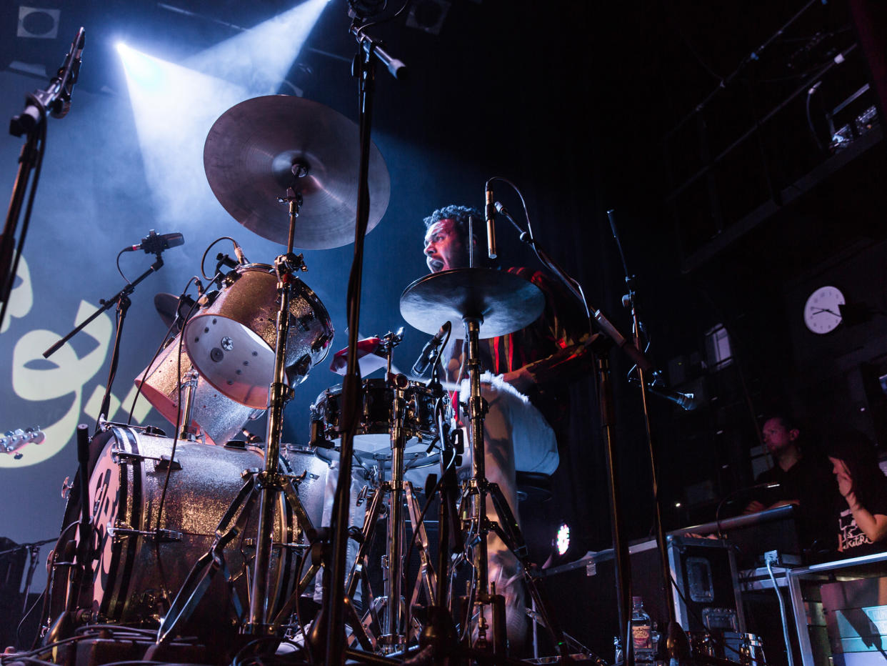 Beat maker: Drummer Yussef Dayes played with an indefatigable vigour: @tomdmorgan / Tom D Morgan