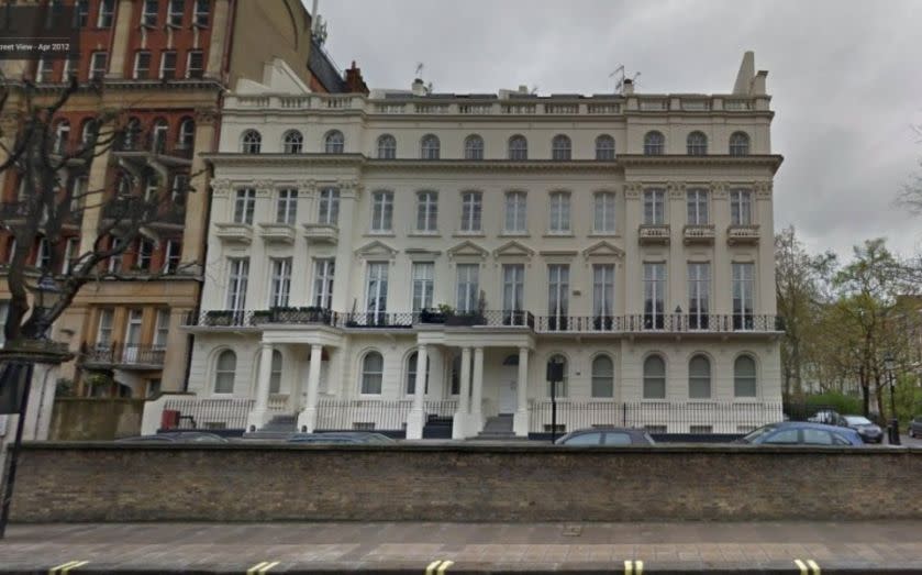 Rutland Gate, considered as London's priciest home, almost sold earlier this year for £25m below asking price. 