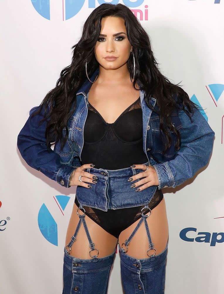 Demi Lovato in December 2017