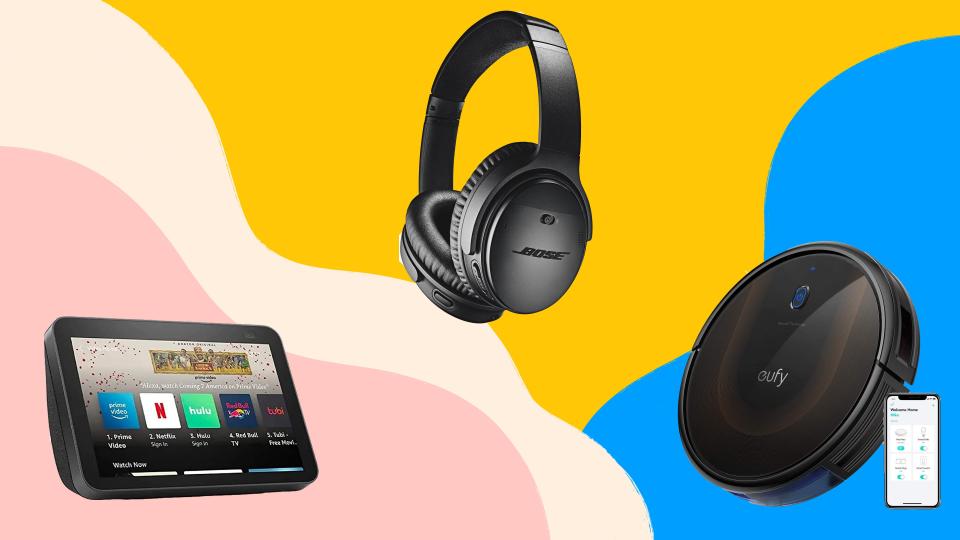 Shop major savings on tech ranging from smart home displays to noise-canceling headphones with today's Amazon deals.