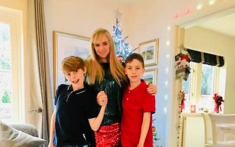 Sophie Tweedale and her sons - Credit: Writer's Own