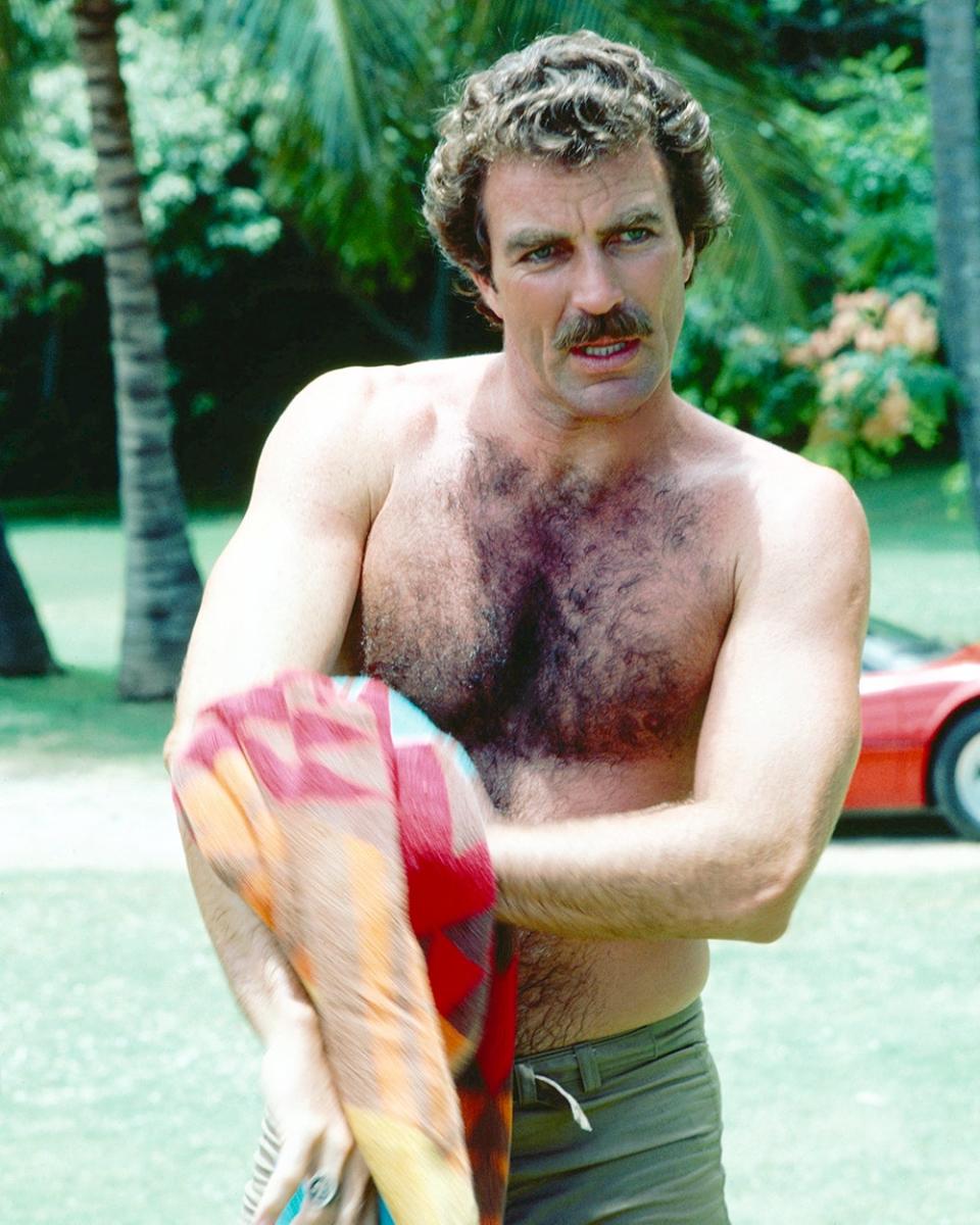 Tom Selleck shirtless