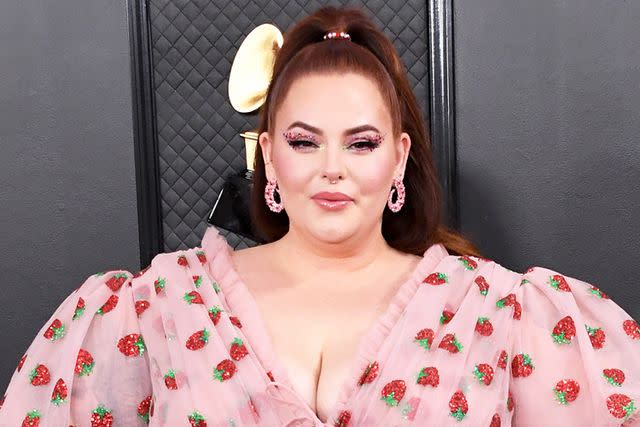 <p>Jon Kopaloff/FilmMagic</p> Tess Holliday in Los Angeles on Jan. 26, 2020