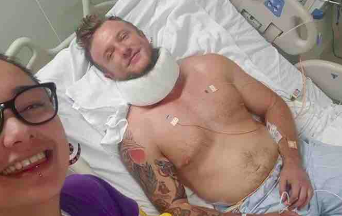 Danny Westwood has been told he’ll never walk again. Source: GoFundMe