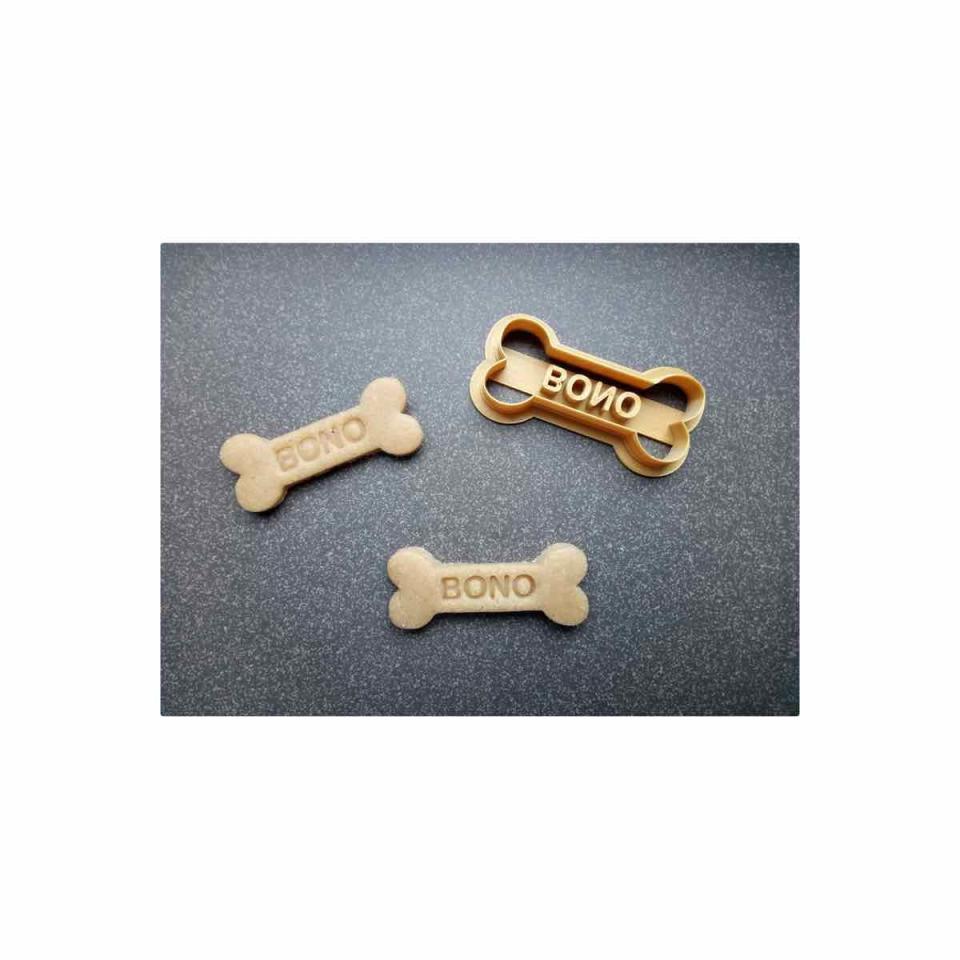 Custom Dog Bone Cookie Cutter