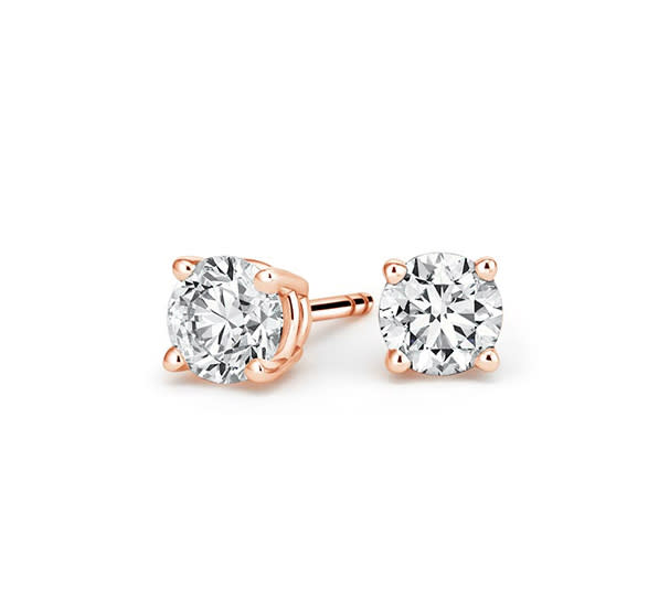 Lab Created Diamond Stud Earrings (1/2 ct. tw.). Image via Brilliant Earth.