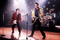 <p>Named for Elvis’s 1956 hit, this <a rel="nofollow" href="https://www.yahoo.com/movies/tagged/chris-columbus" data-ylk="slk:Chris Columbus" class="link ">Chris Columbus</a>-directed comedy found character actor David Keith (not to be confused with character actor Keith David) in a rare leading role as it imagined the icon’s kidnapping at the hands of a teen boy (Charlie Schlatter, left) desperate for a new stepdad (and bandmate). —<em>Kevin Polowy </em>(Photo: Everett Collection) </p>