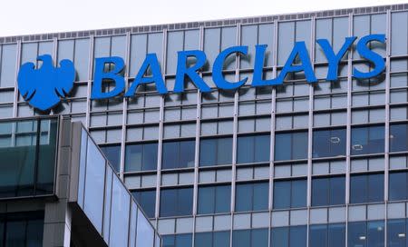 The logo of Barclays bank is seen at its office in the Canary Wharf business district of London April 1, 2013. REUTERS/Chris Helgren