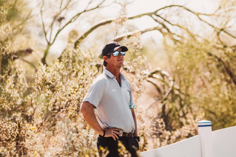 Texas Tech coach Greg Sands and the Red Raiders are the No. 1 seed in an NCAA regional May 15-17 in Norman, Oklahoma. The full field for the NCAA postseason was announced Wednesday.