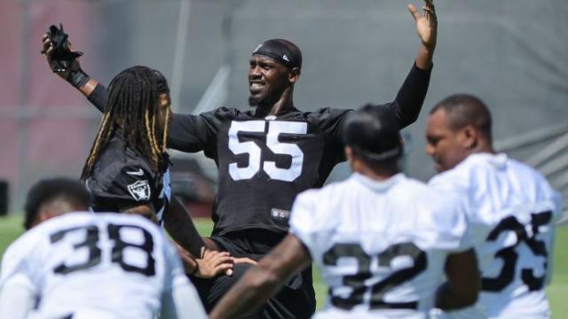 Raiders' Chandler Jones ready to help team, teammates improve