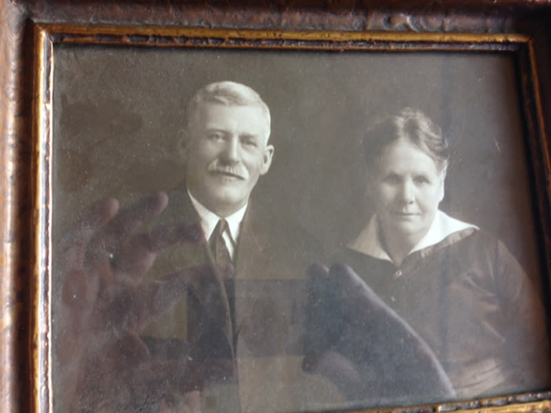 In this image provided by the Department of Justice National Missing and Unidentified Persons System database shows an undated photo of Marvin Clark and an unidentified woman. Clark is the oldest missing persons case in the National Missing and Unidentified Persons System (NamUs) database. He was reported missing in November, 1926. NamUs is looking into the possibility that remains found in 1986 near US 30 may be those of Marvin Clark. (AP Photo/Department of Justice National Missing and Unidentified Persons System)