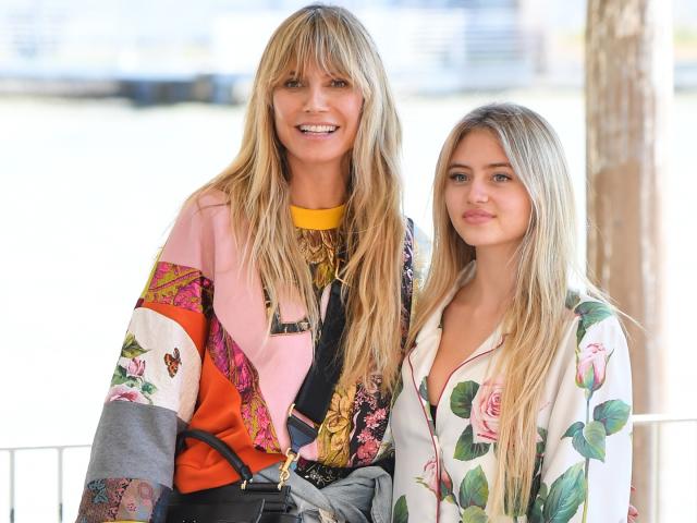 Heidi Klum's model daughter hits NYFW in style