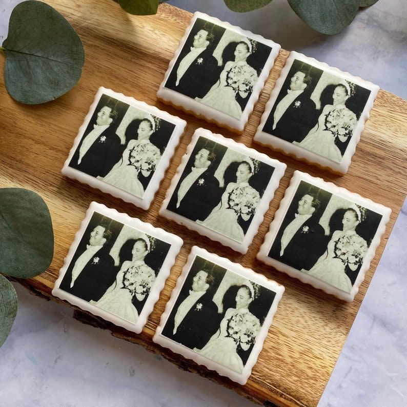 9) Personalized Photo Cookies